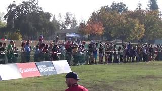 California State XC Championship Div IV Boys Nov 25 2017 [upl. by Bevash]