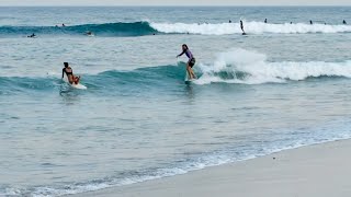 Skimboarding in to Waves at Malibu [upl. by Aissila]