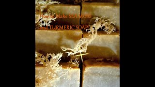 How to make Sea Moss Irishmoss Soap with Turmeric [upl. by Geoffry908]