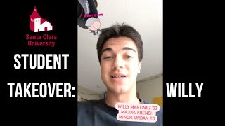 Santa Clara University Student Takeover Willy  French [upl. by Netsew64]