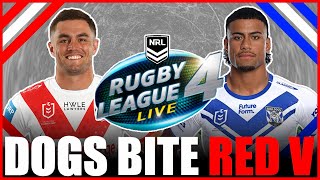 CanterburyBankstown Bulldogs DESTROY The St George Illawarra Dragons on RLL4  NRL Round 23 [upl. by Anitan]