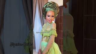 African Fashion  Nigerian Bride Styles2024 Rukky shorts [upl. by Neved]