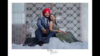 RAVJOT SINGH amp RAVLEEN KAUR  SHAGUN CEREMONY  RAJ STUDIO M 9815855421 [upl. by Hansiain]