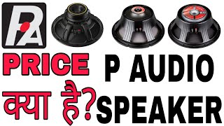 प्राइस क्या है P AUDIO के स्पीकर कीजानिए हिंदी में [upl. by Harmony857]