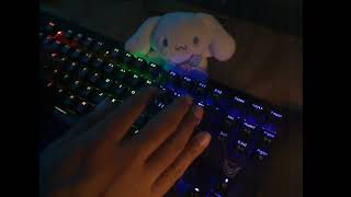 ASMR Clicky Keyboard [upl. by Ahtenak]