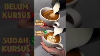 Kursus Latte Art Di Eqiyu  X  Belum Kursus [upl. by Remat995]