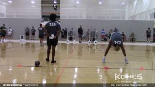 Theron Robertson 2024 Kohls National Scholarship Camp [upl. by Noek]