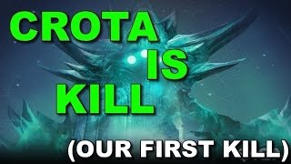 Destiny Crotas End Our First Crota Kill [upl. by Aiclid]