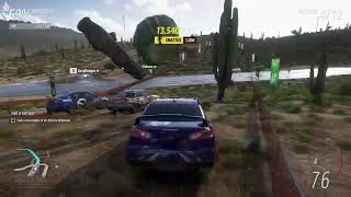 Forza Horizon 5  Baja Race with Mitsubishi Lancer Evolution X [upl. by Lindholm]