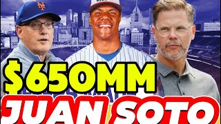 POR FIN YA FIRMO JUAN SOTO CON NEW YORK METS DE NUEVA YORK POR 650MM DE DOLARES POR 13 AÑOS [upl. by Ulu]