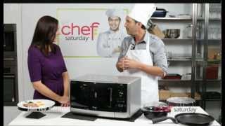 Whirlpool Microwave  Chef Saturday  Harvey Norman [upl. by Kerin]