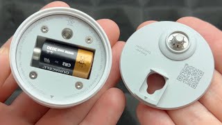 Google Nest Temperature Sensor  How to Replace the Battery [upl. by Dailey]