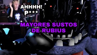 MAYORES SUSTOS DE RUBIUS FIVE NIGTHS AT FREDDYS [upl. by Karlow]