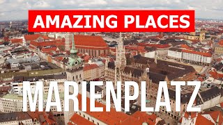 Marienplatz in 4k Germany Munich to visit [upl. by Olympie887]