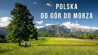 Polska  Od gór do morza  Krajobrazy polskie [upl. by Mariken]