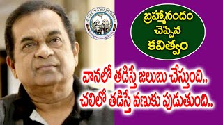 Brahmanandam Poetry  Hilarious Speech  కొప్పరపు కవుల అవధాన ప్రస్థానానికి 120 ఏళ్లు [upl. by Guimar729]