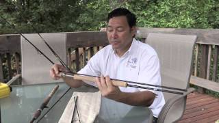 How to Make a Homemade Fly Rod  Fishing Tips [upl. by Ffirahs]