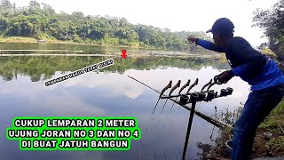 Mancing Bleseng Saguling Cukup lemparan 2 Meter ujung joran sampai jatuh bangun [upl. by Cox]