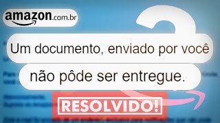 Erro ao enviar eBooks ou documentos ao Amazon Kindle Possível Solução [upl. by Aliuqehs]