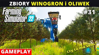 Farming Simulator 22 zaczynamy odc 31 Winogrona i oliwki  czy to ma sens Zagrajmy w FS22 gameplay [upl. by Edyaw244]