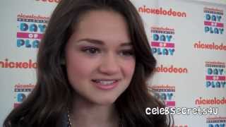 Ciara Bravo Interview  Nickelodeons World Wide Day of Play [upl. by Volin640]