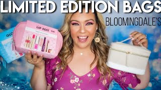 Bloomingdales Unboxing 2023  BEAUTY EDIT BAGS [upl. by Enahc]