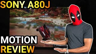 Sony A80J Bravia XR Motion Review [upl. by Ateuqram514]