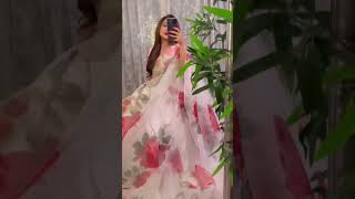 Party wear organza lehenga choli online shopping cod Available [upl. by Roderica]