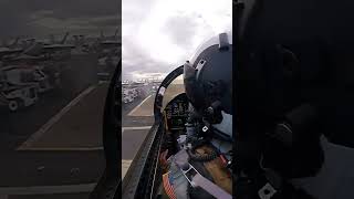 Cockpit view of an F18 landing on an Aircraft Carrier 📹 LostCoasties [upl. by Ettennaej]