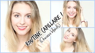 Ma Nouvelle Routine Capillaire pour Cheveux Blonds et Méchés ● Agathe Diary [upl. by Older]