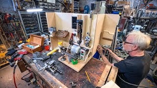 Adam Savages One Day Builds Mini Lathe Workstation [upl. by Meriel991]