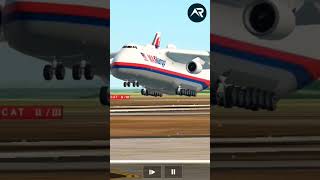 Antonov an225 maskargo landing rfs subscribe youtubeshorts viral views antonov225 [upl. by Carma]