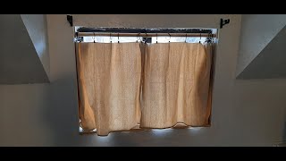 Mount Curtains Inside Window Frame [upl. by Call]