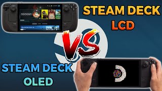 Steam Deck OLED vs Steam Deck LCD  Should You Upgrade [upl. by Auoh]