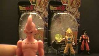 Blitzwinger Toyview  DBZ Ultimate Collection Super Sayain3 Goku and Kid Buu Figures review [upl. by Aerbas129]