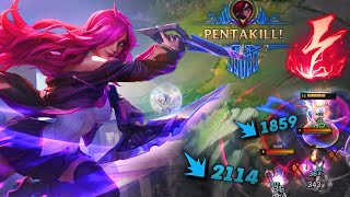 Katarina does TOO MUCH DAMAGE with the NEW Electrocute buffs PENTA [upl. by Hermy]