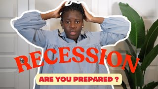 Are we going through RECESSION  How to PREPARE  Stock market  Unemployment [upl. by Akimrehs]