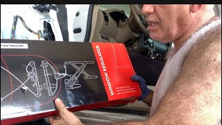 Installing the new window regulator amp motor Kit on my Nissan Frontier 2006 [upl. by Almita]