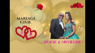 MARIAGE CIVIL BLAISE amp MICHELINE A LYON [upl. by Tem]