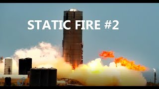 4K Up Close SpaceX Starship SN4 Static Fire 2 [upl. by Mezoff960]