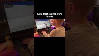 Kid 5 practice before fortnitefortnite gamer tiktok fypシ゚viral fypシ rogstrixscar18 [upl. by Evered615]