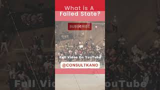 What is A Failed State 9 Warning Signs Of A Failed State To Avoid Explained failedstate [upl. by Roy788]