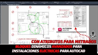 Bloques Dinámicos Avanzados para Instalaciones Eléctricas  Hero Arq [upl. by Hguh]