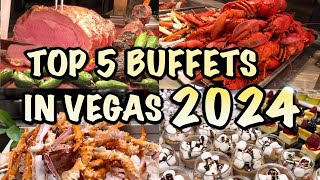 Top 5 Buffets in Las Vegas 2024 [upl. by Barcellona282]