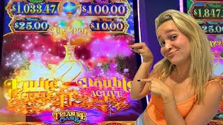 We Were BLESSED With A TRIPLE Bonus On This Slot Machine [upl. by Fredra450]