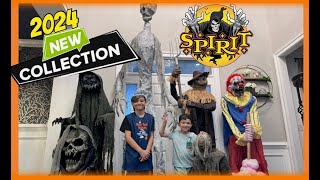 SPIRIT HALLOWEEN 2024 ANIMATRONIC COLLECTION DEMO [upl. by Abehs]