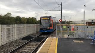 Sheffield Tram Train  Rotherham Parkgate to Cathedral Full Route [upl. by Alrak826]