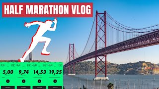 Lisbon Half Marathon Vlog [upl. by Ellerehs]