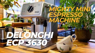 The Best Cheap Espresso Machine The Delonghi ECP3630 [upl. by Hurd]