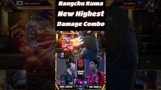 Rangchu Kuma New Highest Damage Combo Manila Madness 3 Tournament 2024 tekken8 kuma shorts yt [upl. by Ainesy194]